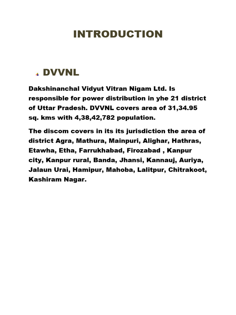 DVVNL Download Free PDF Electrical Substation Transformer