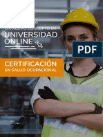 Brochure - Curso Certificacion Salud Ocupacional