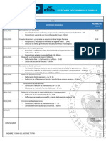 4. Formato de bitácora de evidencias diarias.