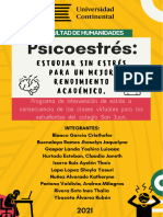 Programa de Intervención - PSICOESTRÉS - Colegio San Juan