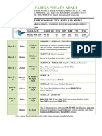 Itinerary I'tikaf Garuda