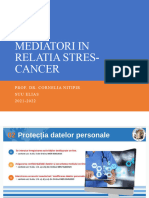 CURS 2 Mediatori in Relatia Stres-Cancer