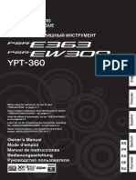Manual PSR E363