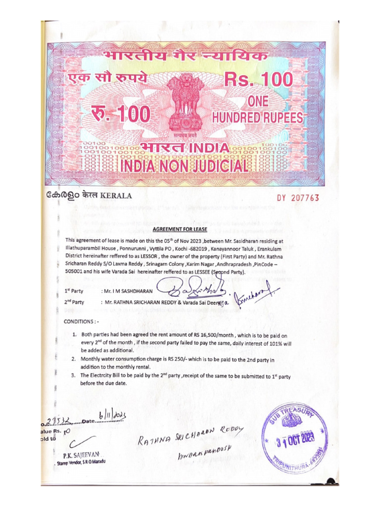 Rental agreement | PDF