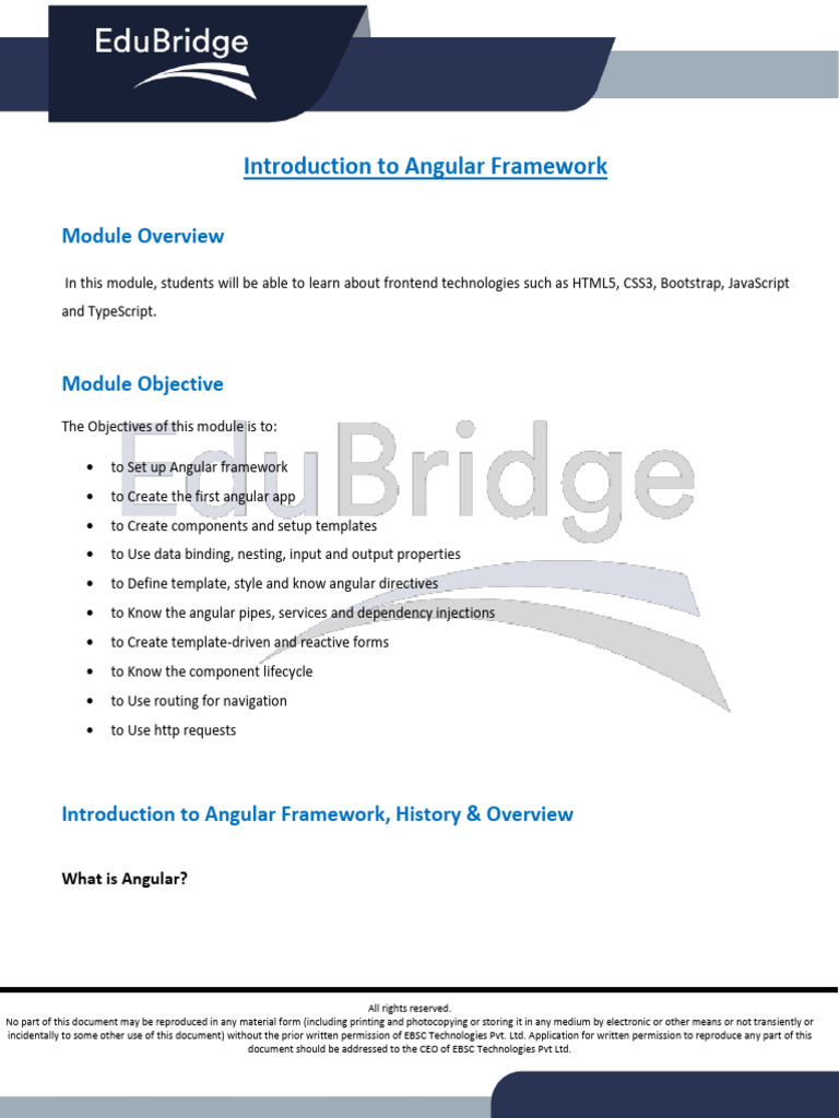 Angular | PDF | Document Object Model | World Wide Web