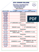 IPE - Pre Final-1 Examinations Time Table at 09-12-2023-1
