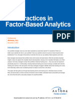 Axioma BestPracticesInFactorBasedAnalytics