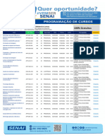 ESWL Programação de Cursos Da Chamada Publica Da Gratuidade - 2º QUADRIMESTRE 2024