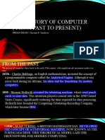 MY PPT The History of Computer