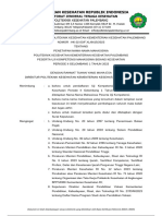 SK Penetapan Nama-Nama Mahasiswa Politeknik Kesehatan Kementerian Kesehatan Palembang Peserta Uji Kompetensi Mahasiswa Bidang Kesehatan Periode II Gelombang 1 Tahun 2023