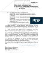 Circular Instructions - No. Addl - Secy/DS (E.IR, Reg, E&P) /PO (Reg) /j/e-1767357/2024, DT