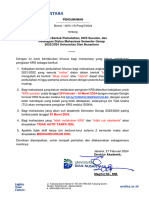 Kebijakan Bentuk Perkuliahan, KRS Susulan, Dan Penetapan Status Mahasiswa Semester Genap 2023/2024 Universitas Dian Nusantara