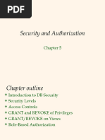 Ch05 Security Authorization