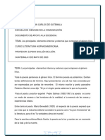 Elementos Internos y Externos Del Género Lírico. III Documento de Apoyo A La Docencia.