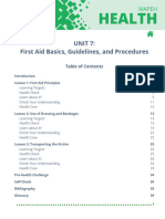 Final - Health 9.7 - First Aid Basics, Guidelines, and Procedures, 3 Lessons-1