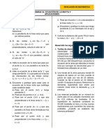 Semana 4 - Ecuación de La Recta