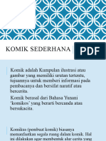 Komik sederhana