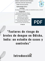 Factores de Riesgo de Brotes de Dengue en Odisha, India Un Estudio de Casos y Controles