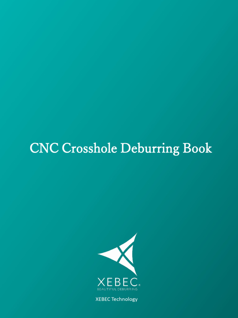 XEB BOOK CNC Crosshole Deburring PDF Industrial Processes