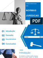 Características Das Normas Jurídicas