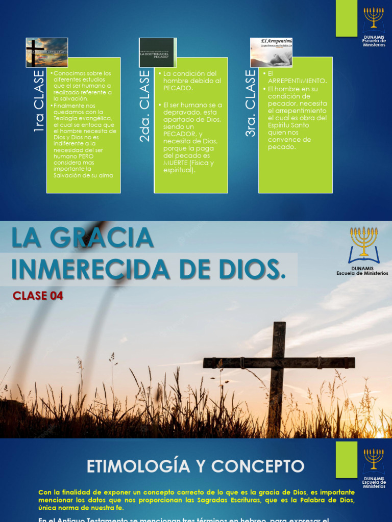 La Gracia Inmerecida de Dios | PDF | Gracia divina | Pecado