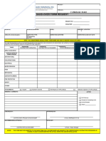 F-YLFCCS-QC-10-023 HAND-OVER FORM REQUEST