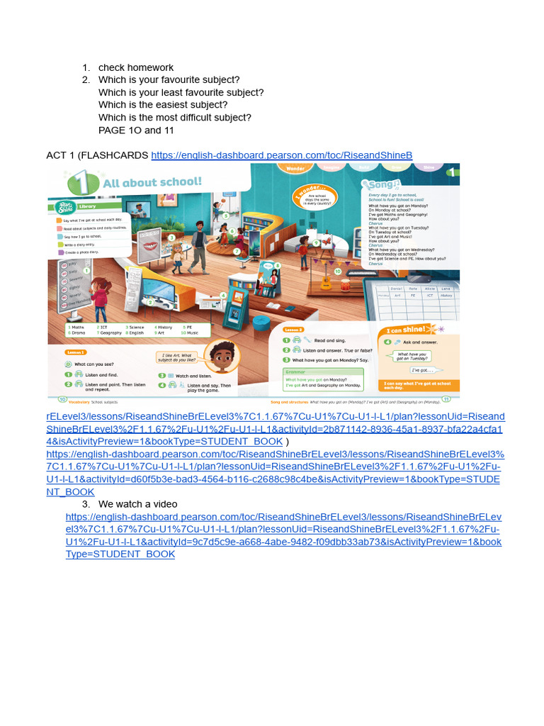 School Subjects Discussion | PDF