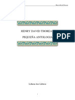 Thoreau, Henry David - Pequeña Antologia