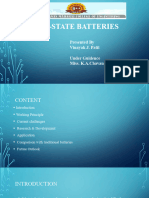 Solid State Batteries - Vinayak J. Patil