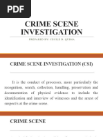 Crime Scene Investigation