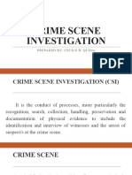 Crime Scene Investigation