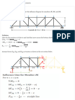 Influence Lines For Trusses - Structural Analysis Review at MATHalino