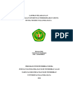 Laporan Pelaksanaan Pengenalan Lingkungan Persekolahan I (PLP I)