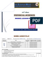 Lesson Plan 10th ClassPS Acids Bases and Salts