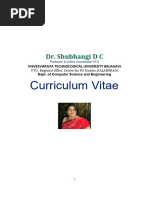 DR Shubhangi D C Biodata