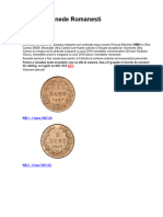 Catalog Monede Romanesti