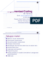 Lecture 13 Implementasi