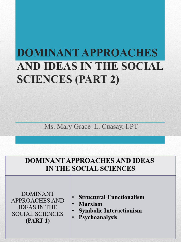 Key Social Science Theories Explained | PDF | Feminism | Gender Studies