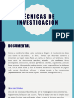 Técnicas de Investigación 3