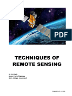 Techniques of Remotesensing