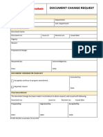 BT-RRF-001 Document Change Request