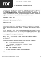 RESTful Web Services - Interview Questions - Tutorialspoint