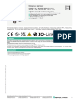 Data Sheet Distance Sensor - P&F - 295670-100386