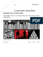 How Chinese Networks Clean Dirty Money On A Vast Scale