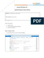 05 Implementing An Azure Policy