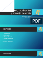 Autocontrol, Motivación y Manejo de Crisis 18.05.2021