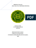 Proposal Permohonan Magang - Yanuar Fiqry Rahmadi - Bank Bsi KC Fatmawati