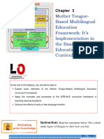 MTB - MLE Curriculum Framework