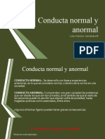 Comportamiento Normal y Anormal