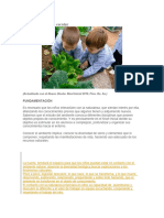 Proyecto de Huerta Escolar